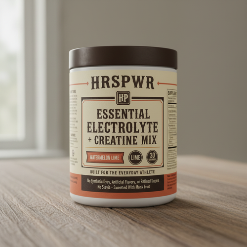 Essential Electrolyte + Creatine Mix Watermelon Lime canister